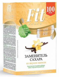 ФитПарад №22 ВАНИЛЬ, стики, 0.5 г, 100 шт.