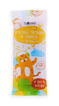 ФРУКТОВЫЕ ПАСТИЛКИ ИЗ АБРИКОСА, 40 Г